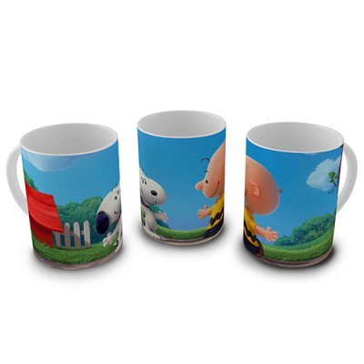 Caneca A Turma do Charlie Brown - Mod.08